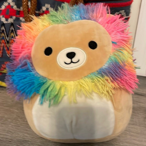 Squishmallows Other - Leonard the lion Rainbow Squashmallow 2019